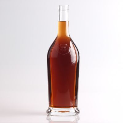 1 liter new style California brandy glass bottle for plastic cap 