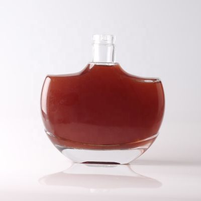 Best-selling 500ml brandy glass liquor bottle empty whisky bottles for sale 
