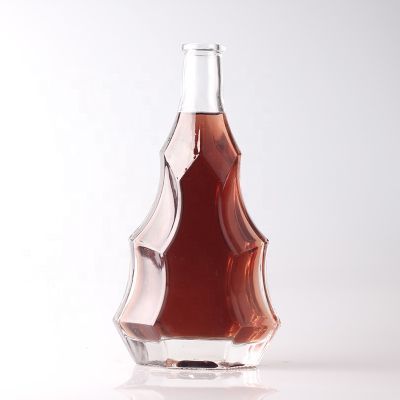 700ml 750ml brandy bottle with cork brandy 500ml glass bottle 