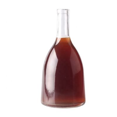 Hot Sale High Quality Popular Big Size Bottle Cork Mouth 1000ml Glass Bottle For Gin 