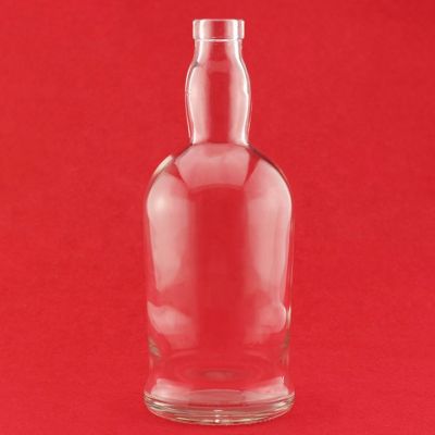 High Quality Wholesale 750ml Glass Vodka Bottle Whiskey Bottle Super Flint Glass Frost Vodka Bottles 700ml 