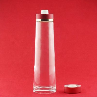 Classic High Quality Vodka Bottle High Grade Glass Bottle 500ml With Cap 