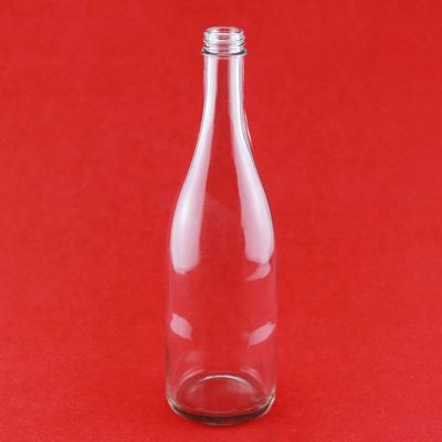 Elegant Glass Alcohol Bottle 500ml Vodka Glass Bottles 