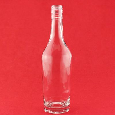 Hot Design Sparkling Wine Bottle Glass Champagne Bottle Glass Gin Bottle With Ropp Cap 