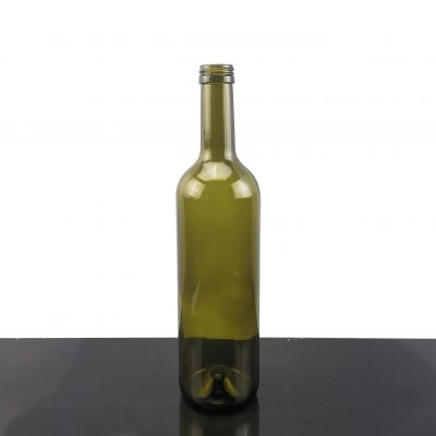 Wholesale Factory Price Premium Super Clear Transparent Gin Wine Glass Bottle