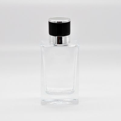 55ml High quality rectangular round glass perfume bottle for sale 