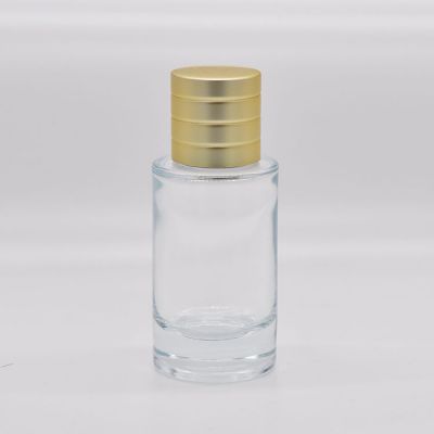 Customized box high-end luxury high quality glass perfume bottle with magnetic cover 