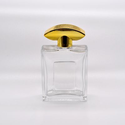 100ml rectangle high transparent perfume fragrance deodorant bottle glass pack of perfume 