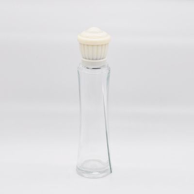 Factory Supply new design 50ml high clear perfume glass bottle for sale 
