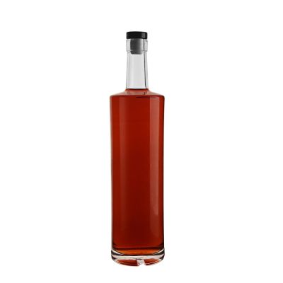 Best Selling New 700 ml Clear Wine Bottle Whisky Bottle In Unique Shape 
