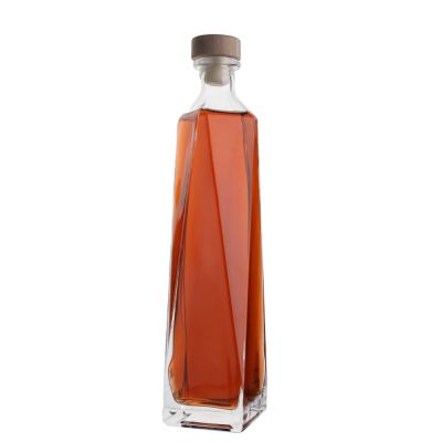 Best Selling Empty Clear 750ml whisky Glass Wine Bottles For Vodka 