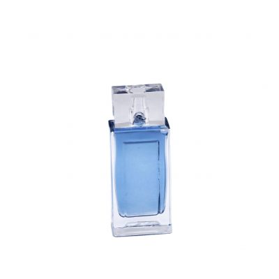 rectangle cylindrical exquisite high quality 100ml perfume bottles for sale 