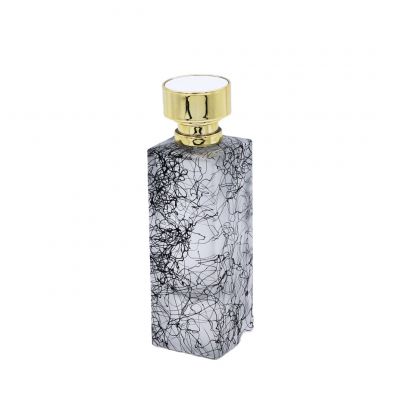 customized luxury cosmetic packaging 100ml empty vintage perfume spray bottle 