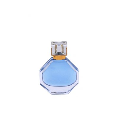 custom empty elegant luxury 100 ml cosmetic perfume spray glass clear bottle