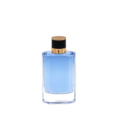 design good quality fancy 100ml perfume cosmetic empty clear glass bottle 