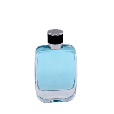 wholesale new design high quality clear cosmetic glass spray perfume bottle 100ml 
