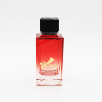 Hot Selling Painted Color Gradient Glass Perfume Bottle Spray