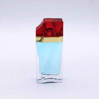 wholesale high quality 50ml empty cosmetic packaging glass perfume spray bottles 