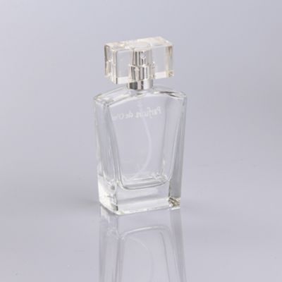 50ml luxury clear empty fancy glass perfume bottles 