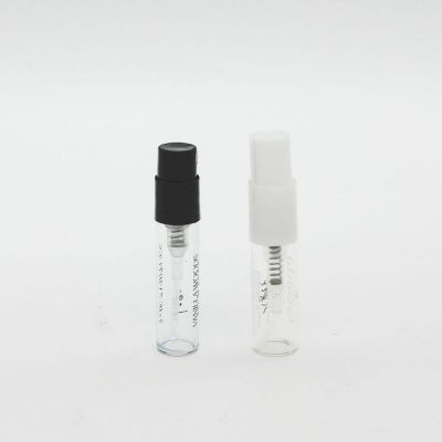 wholesale vial clear empty 2ml 5ml mini sample tube perfume tester glass spray bottle