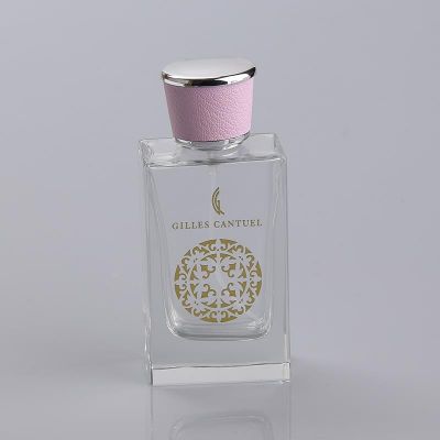 Silk-screen Printing 80ml Perfume Spray Glass Bottles China 