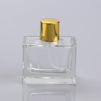 Strict Time Control Manufacturer 100ml Refillable Perfume Glass Bottle