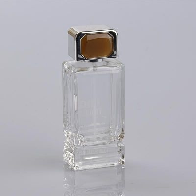 Production Assessment Supplier 50ml Empty Glass Perfume Bottle 
