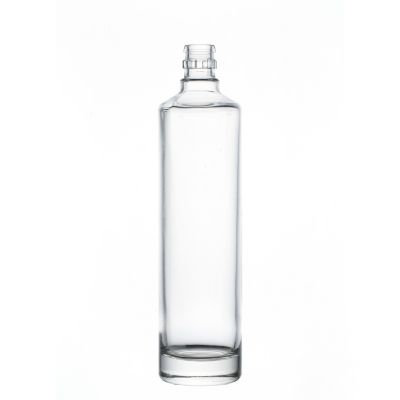 High Quality Wholesale 530ml Customize Flint Glass Crystal Wine Bottle with Lids 