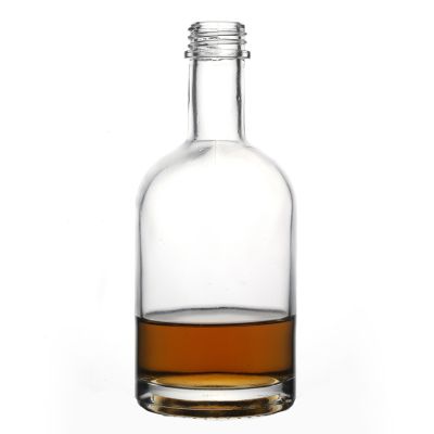 Flint Hot Sale Vodka wine Screw Cap Customize Glass Bottle for Liquor Factory