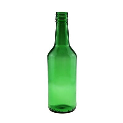 ROPP neck aluminum cap 12oz 360ml green glass bottle