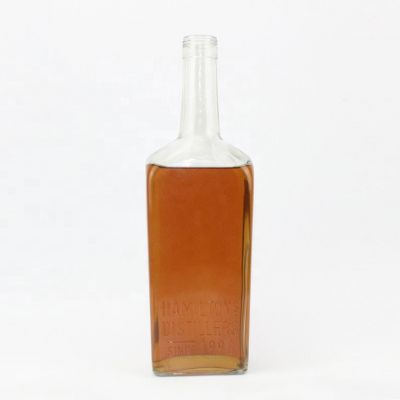 High quality 1000ml liquor glass bottle support custom