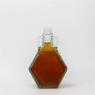 Collectible exquisite liquor glass bottle 700ml liquor glass bottle 