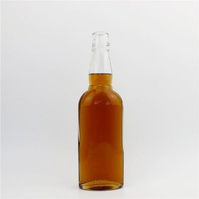 Wholesale 500ml liquor bottle spirit glass bottle 
