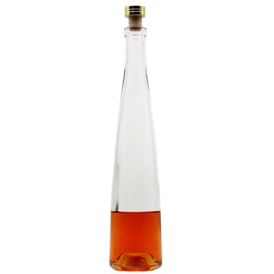 Custom wholesale hot selling good quality liquor glass bottle spirit bottles 