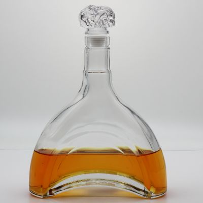 Custom promotional durable using liquor classic XO bottle with cap
