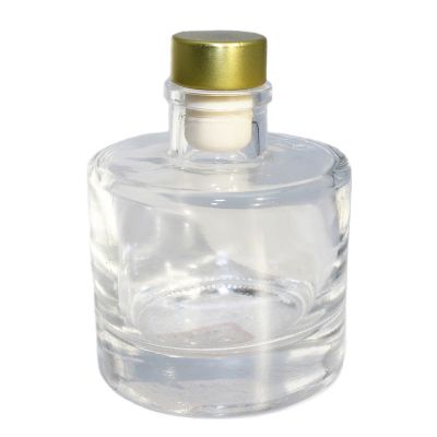 High quality custom hot selling good quality color mini glass bottles with cork lid for liquor