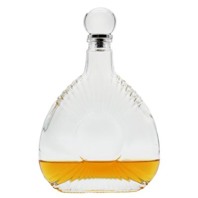 2021 made in china superior quality extra super flint whisky xo brany glass bottle for brany