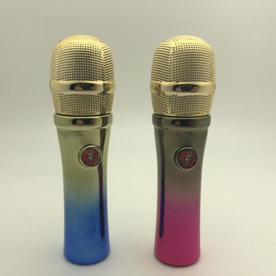 Sunrise Special designed Microphone shape metal finish perfume bottle 25ml