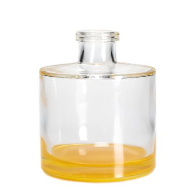 empty clear aroma reed diffuser bottle round 100ml aromatherapy glass bottle wholesale