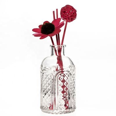 200ml high round shape reed diffuser bottles for decorative