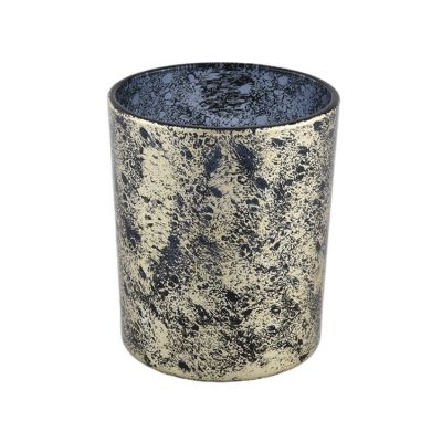 Luxury empty cylinder elegant Glass Candle Jars wholesales