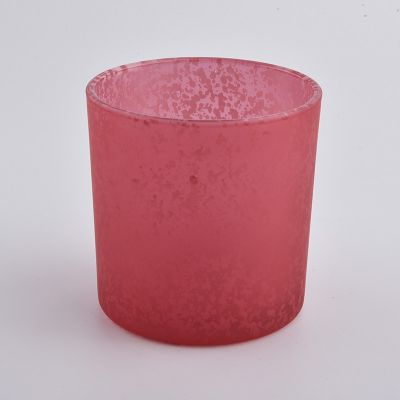 New Color Glass Candle Jars