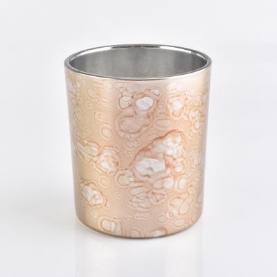 water stain sarfacecandle holder, decorative glass candle holder wholesales