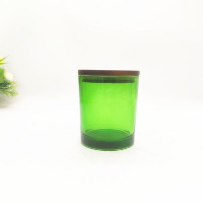 Wooden cup lid green cup wall modern life breath candlestick