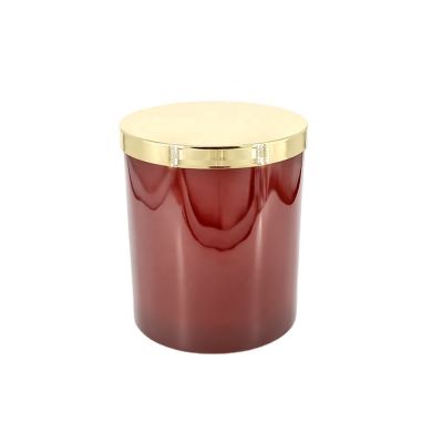 Hot sale customized color unique candle jars luxury