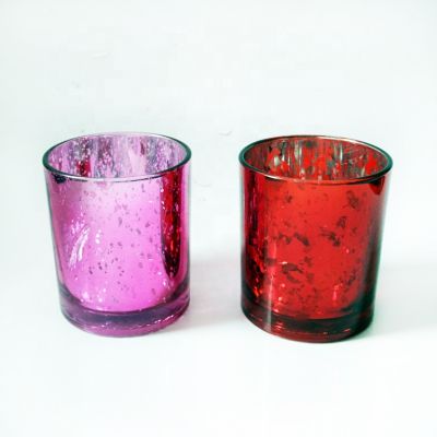 Wholesale high temperature resistant luxury glass candle jar with candle making