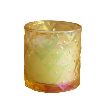 wholesale glass jar candle massage candle Customizable high quality glass jar scented candle MORE colors glass jar Soy wax