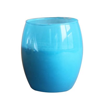 China luxury glass candle jar vessel candle holder