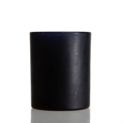 Black Colour Votive Candle Holders 5oz Empty Candle Jars Wholesale