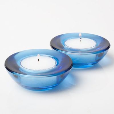 tealight holders Colored votive Glass Candle Holder